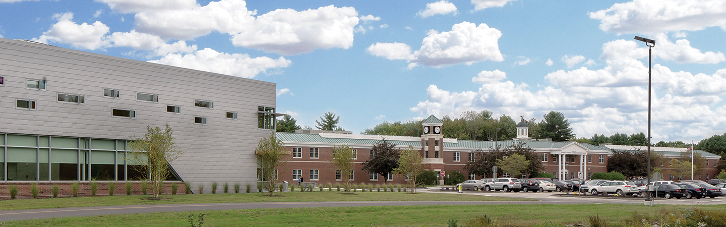 The campus of York County Community College.